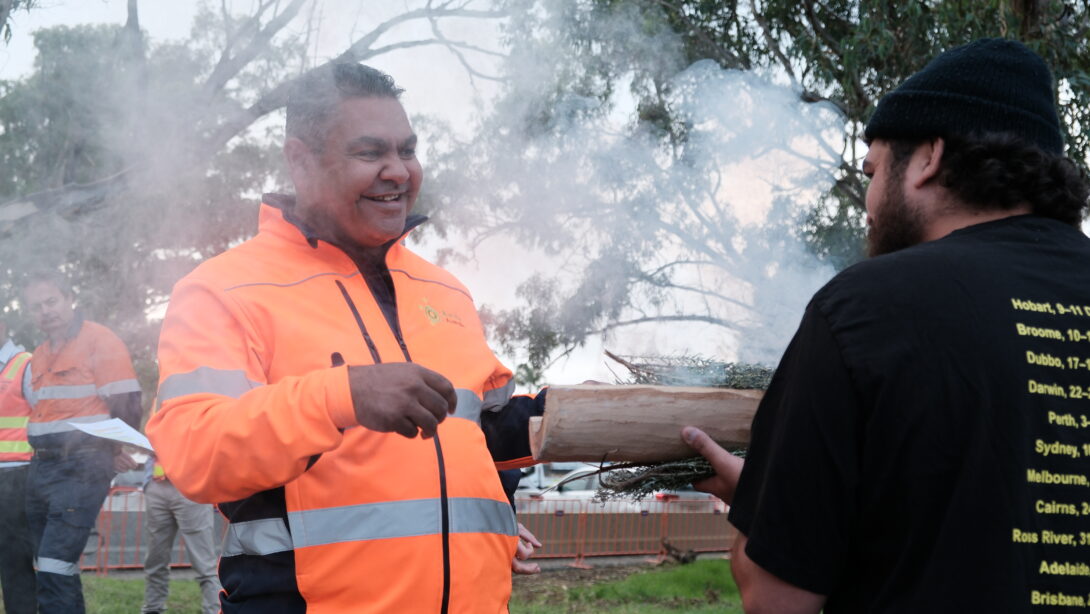 Leed - Welcome to Country and Smoking Ceremony Image