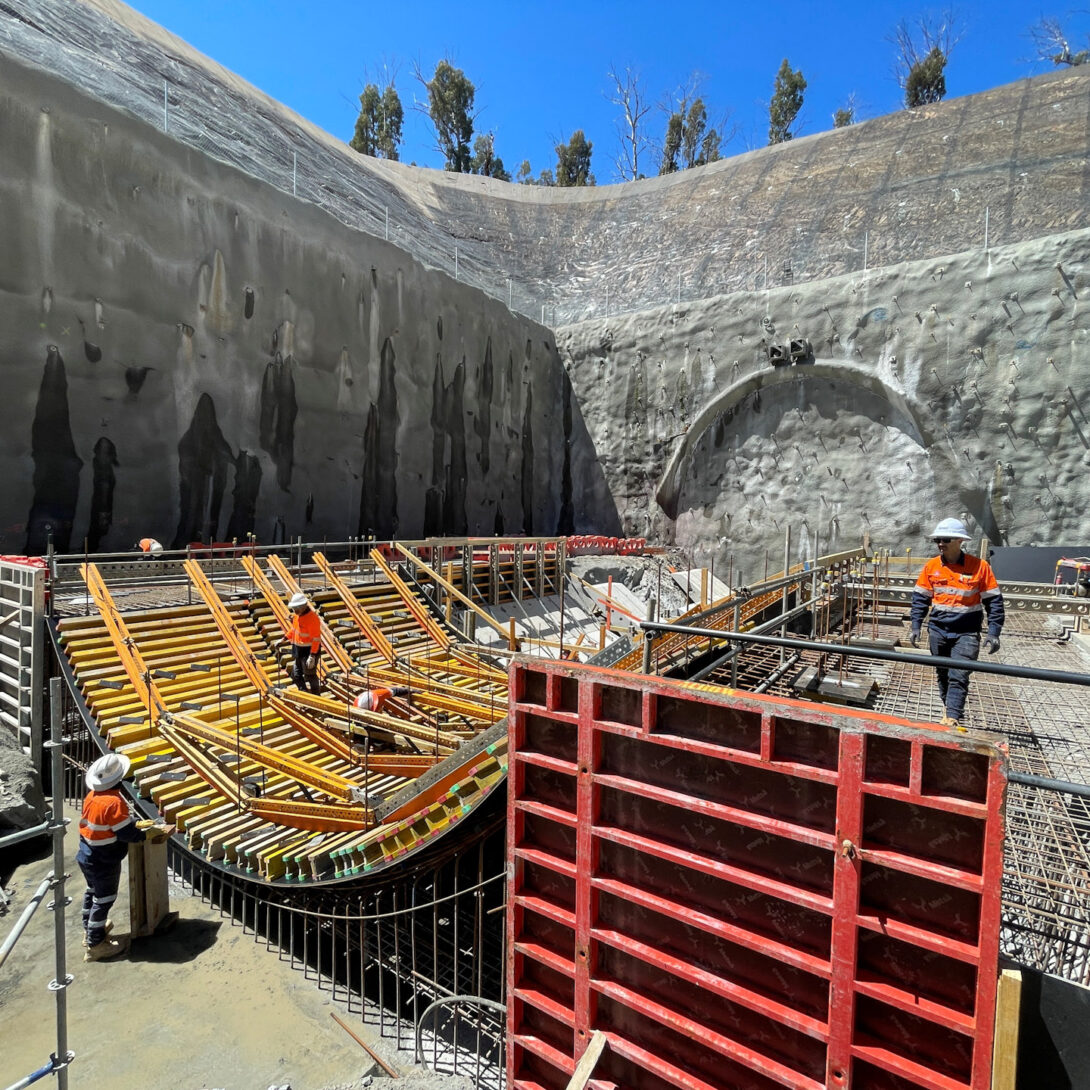Leed - Snowy 2.0 - TBM #4 Marica Adit Portal Image